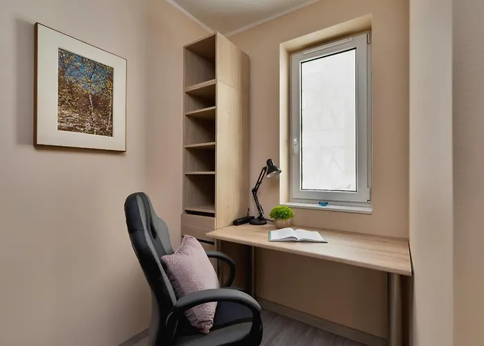 Business Apartment for Home Office Kołaczy Kraków by Noclegi Renters